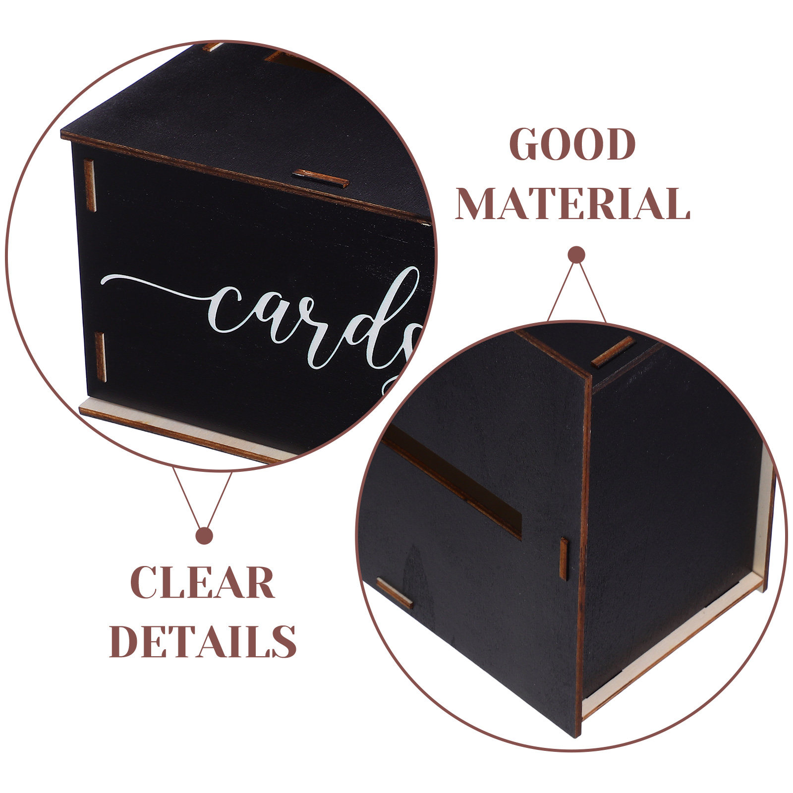 Caja de Madera para Tarjetas d - Wedding Card Box reseña y precio