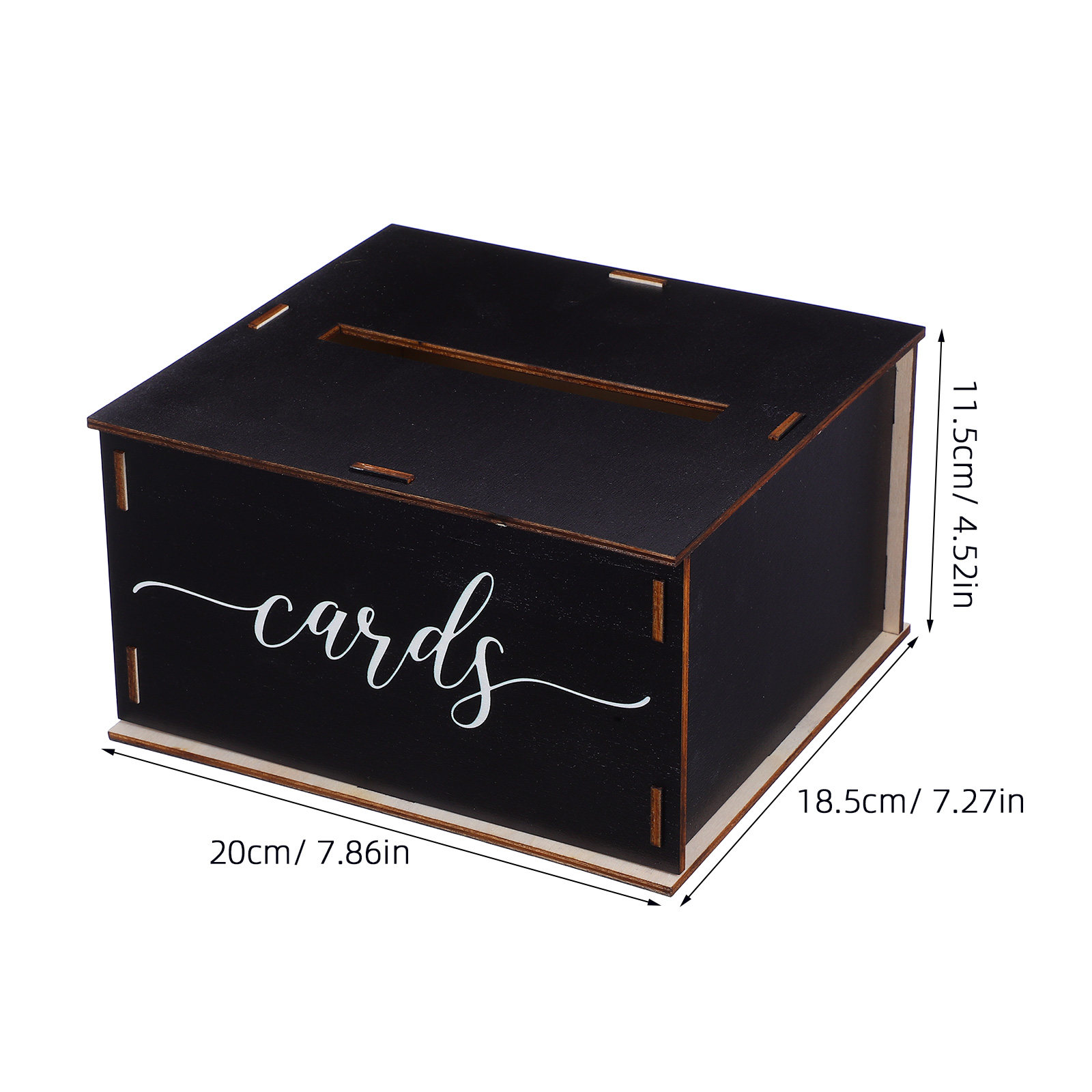 Caja de Madera para Tarjetas d - Wedding Card Box reseña y precio