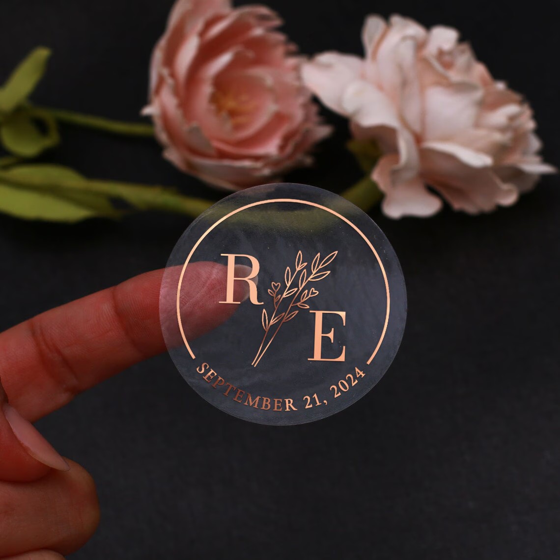 Pegatinas Botánicas Transparen - Wedding Envelopes reseña y precio