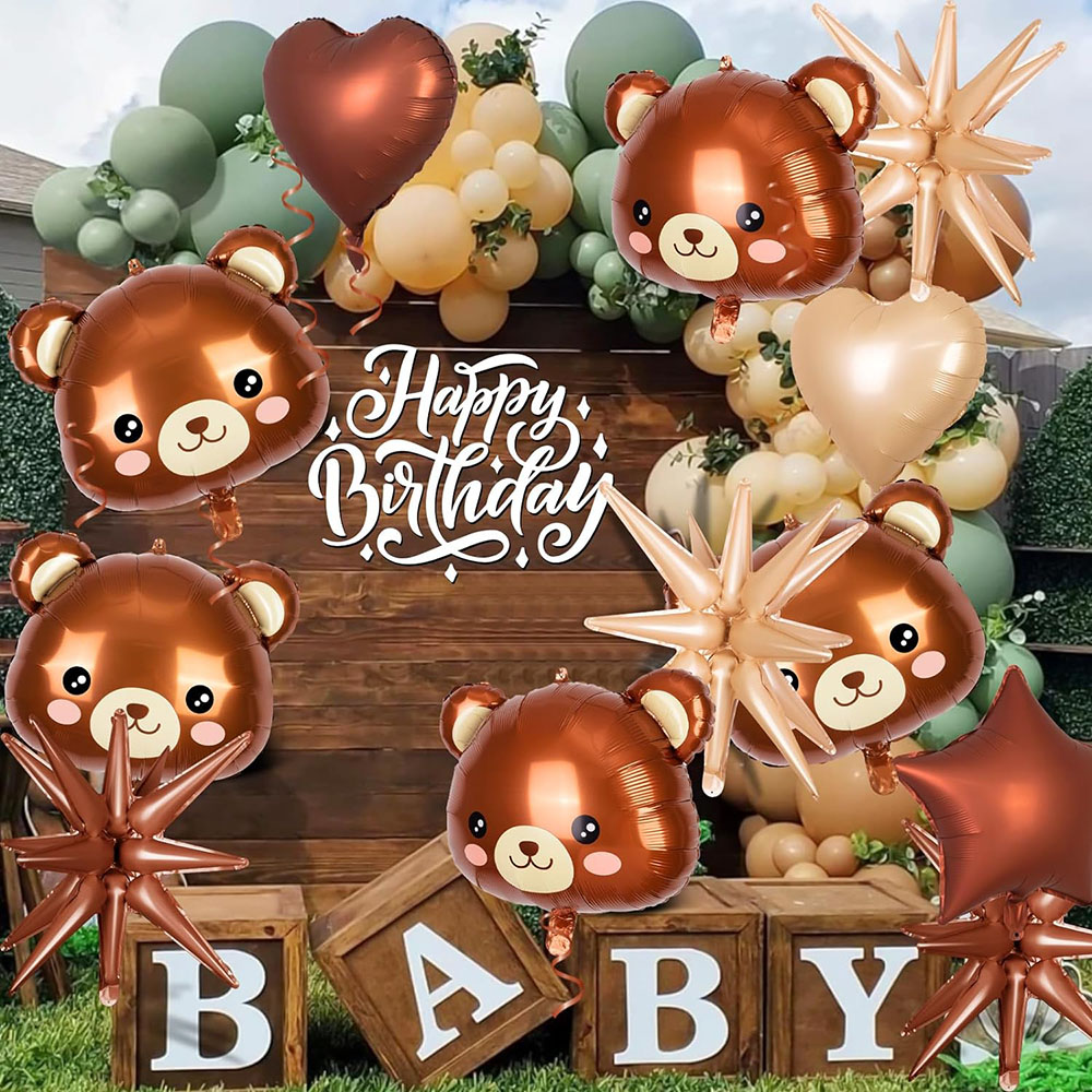 Globo de oso, globo de papel d - Wedding Zoo reseña y precio