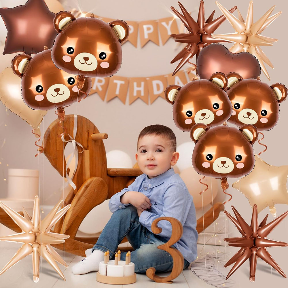 Globo de oso, globo de papel d - Wedding Zoo reseña y precio