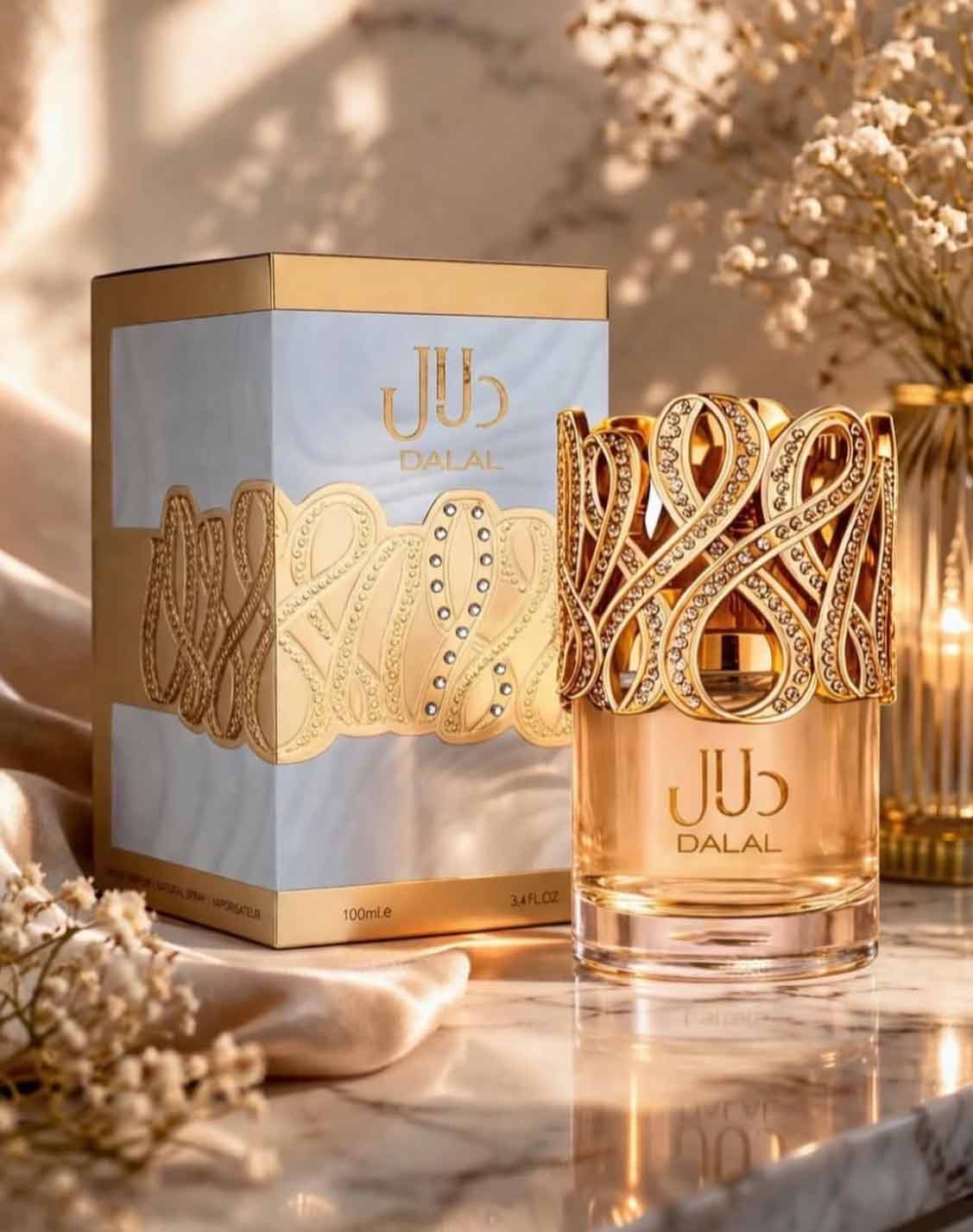 Dalal EDP 100ml, botella de lu - Good Floral & Wedding Decor Supply reseña y precio