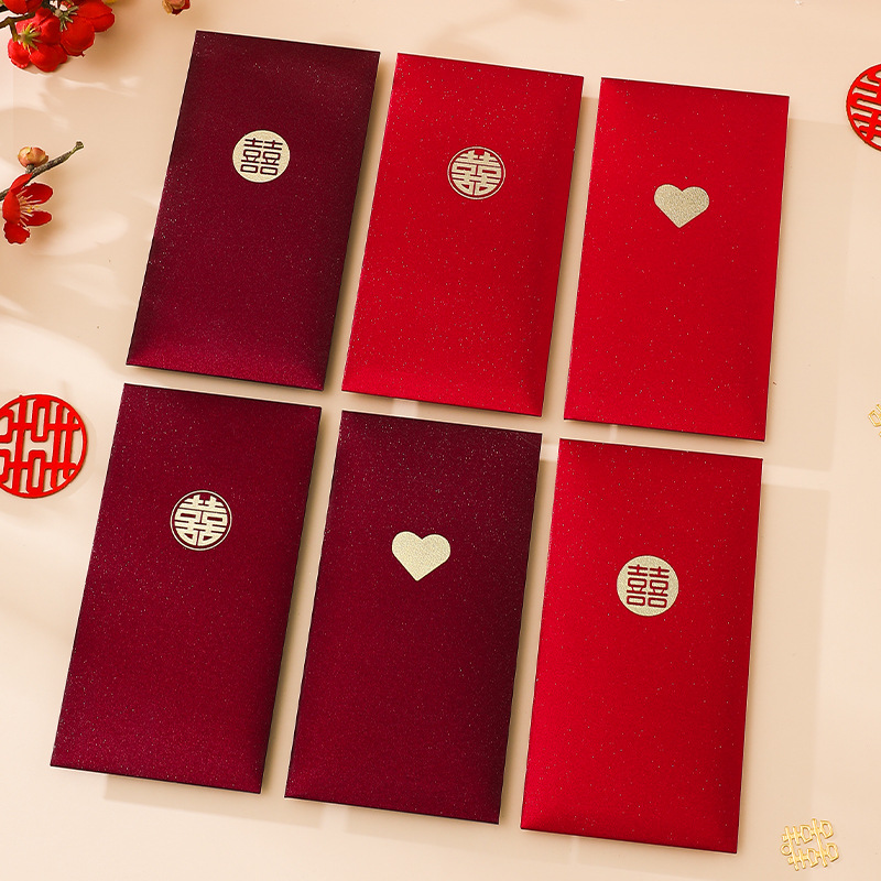 Paquete rojo de bendición con  - Wedding Envelopes reseña y precio